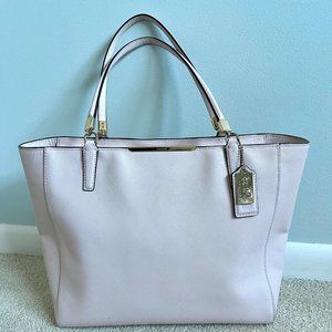 Coach Blush Saffiano Leather Tote